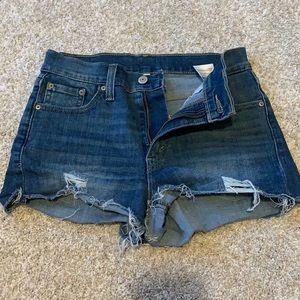 Levi’s high waisted shorts